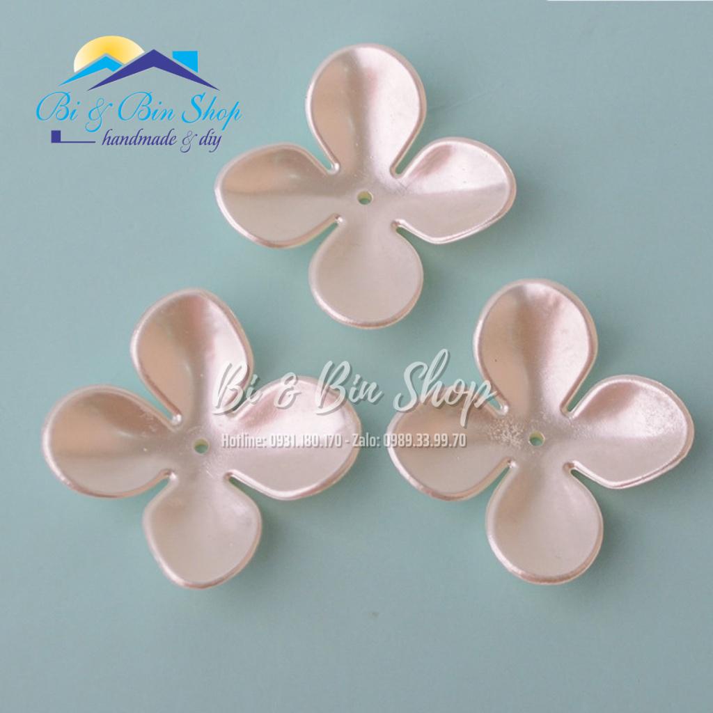 Sỉ Gói 100 Cái Hoa Bèo Làm Trâm Cài Cô Dâu, Làm Cài Áo, Trâm Cài Cổ Trang