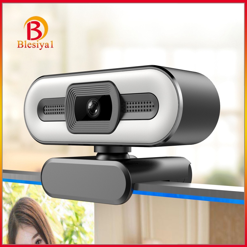 [BLESIYA1] Full HD Fill Light Web Cam with Microphone Streaming Camera 1080P 2MP | BigBuy360 - bigbuy360.vn