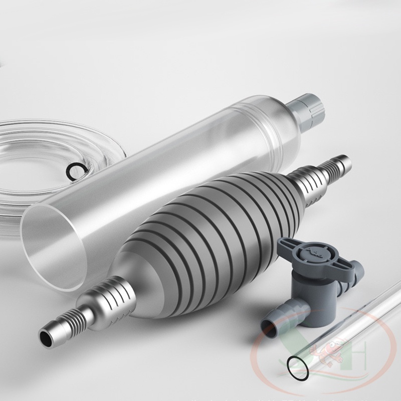 Bộ Hút Cặn Thay Nước Bể DIY Bóp Tay Hút Chất Lỏng Vệ Sinh Hồ