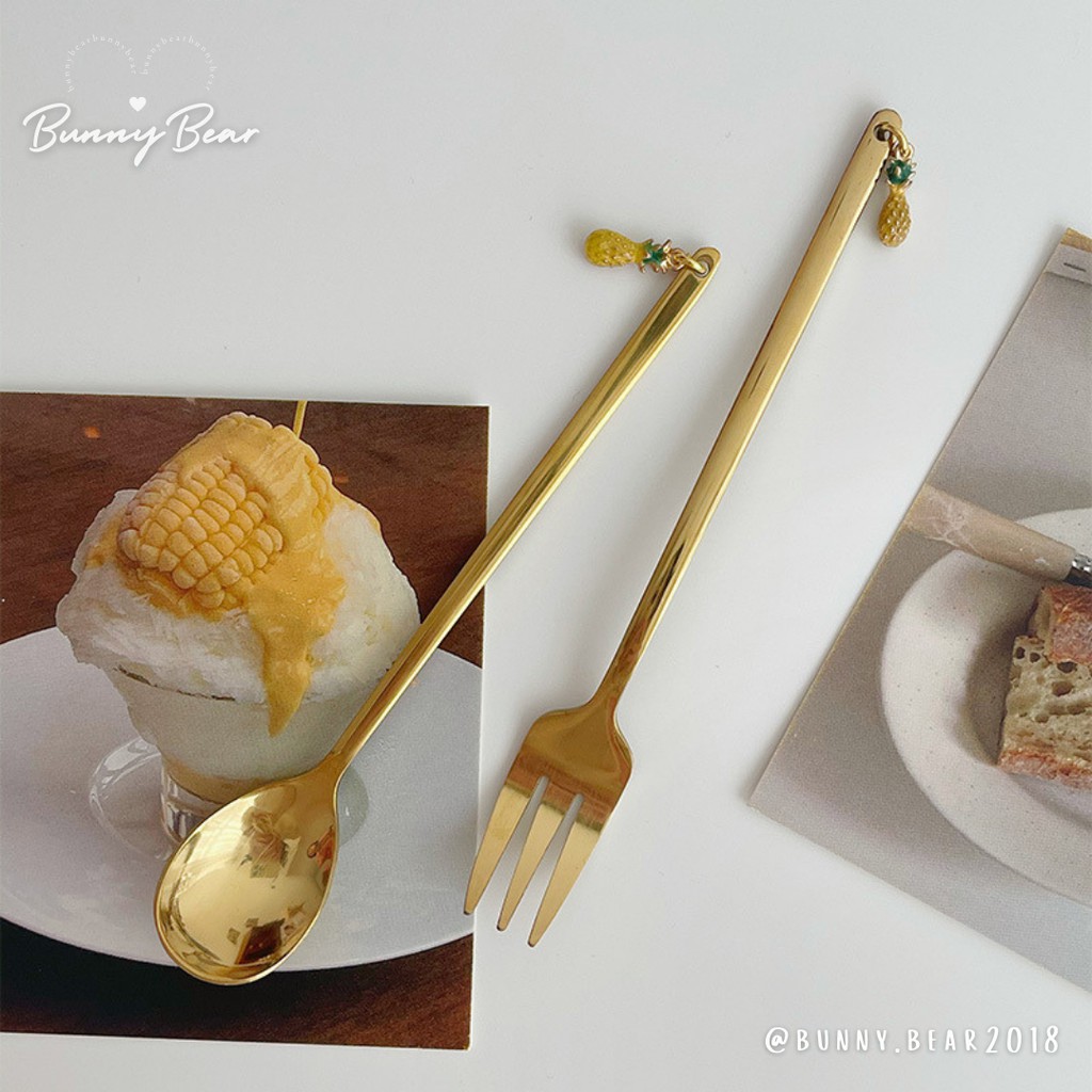 Nĩa muỗng thìa inox cao cấp phủ bóng sang trọng