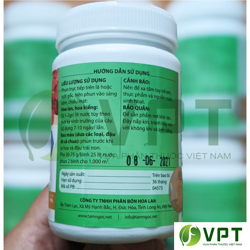 Phân Bón NPK 6-30-30 Tám Ngọc TN 633 – Cành hoa dài, hoa to, màu sắc tươi đẹp