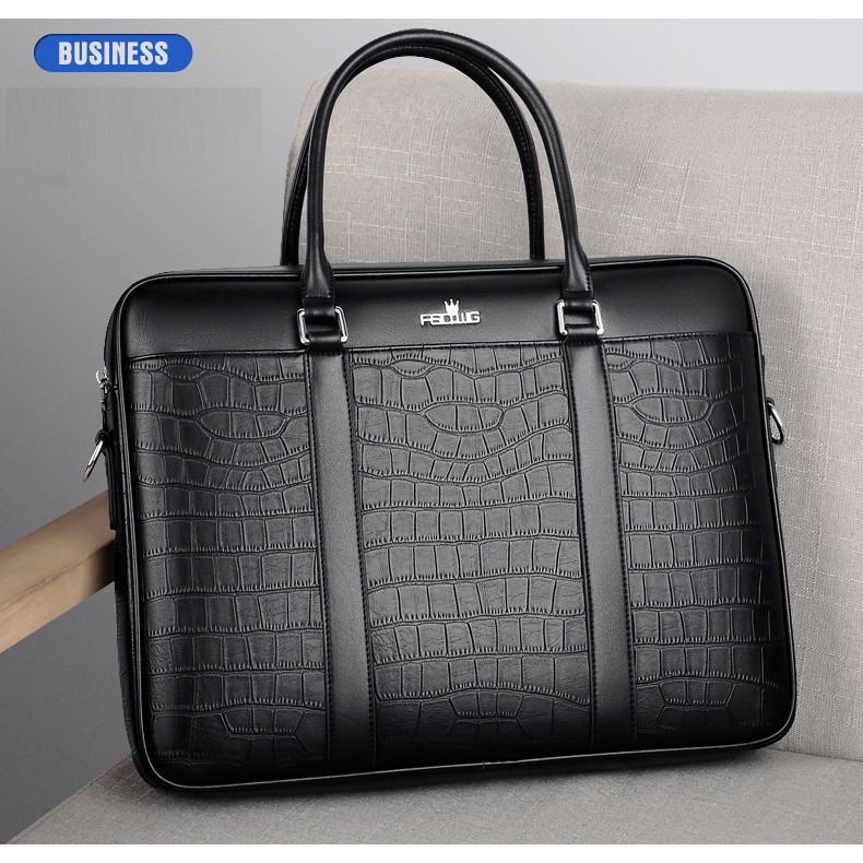 Cặp da FSD vân cá sấu 2021