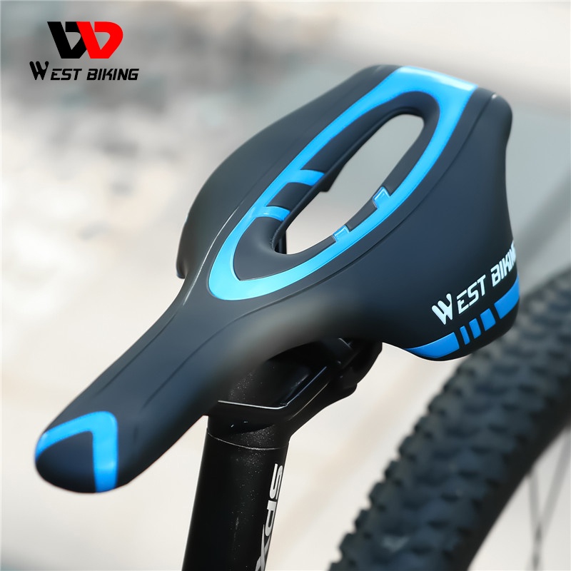 Yên xe đạp leo núi WEST BIKING chống trượt nhiều màu tùy chọn