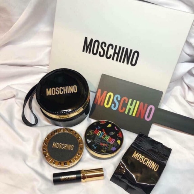 [ ORDER ]Túi tròn Pouch MOSCHINO AUTHENTIC