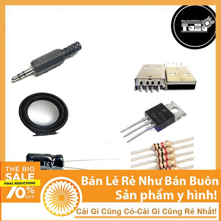 Combo Chế Mạch Loa Đơn Giản Giá Rẻ-Linh Kiện Điện Tử TuHu