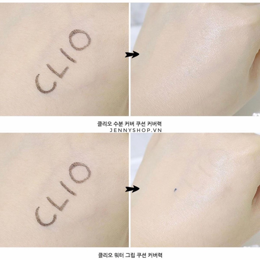 [HSD:11/4/2021][Sẵn +Kèm Bill] Set Phấn Nước  Clio Nudism Velvetwear Cushion Set 15g*2 lõi | BigBuy360 - bigbuy360.vn