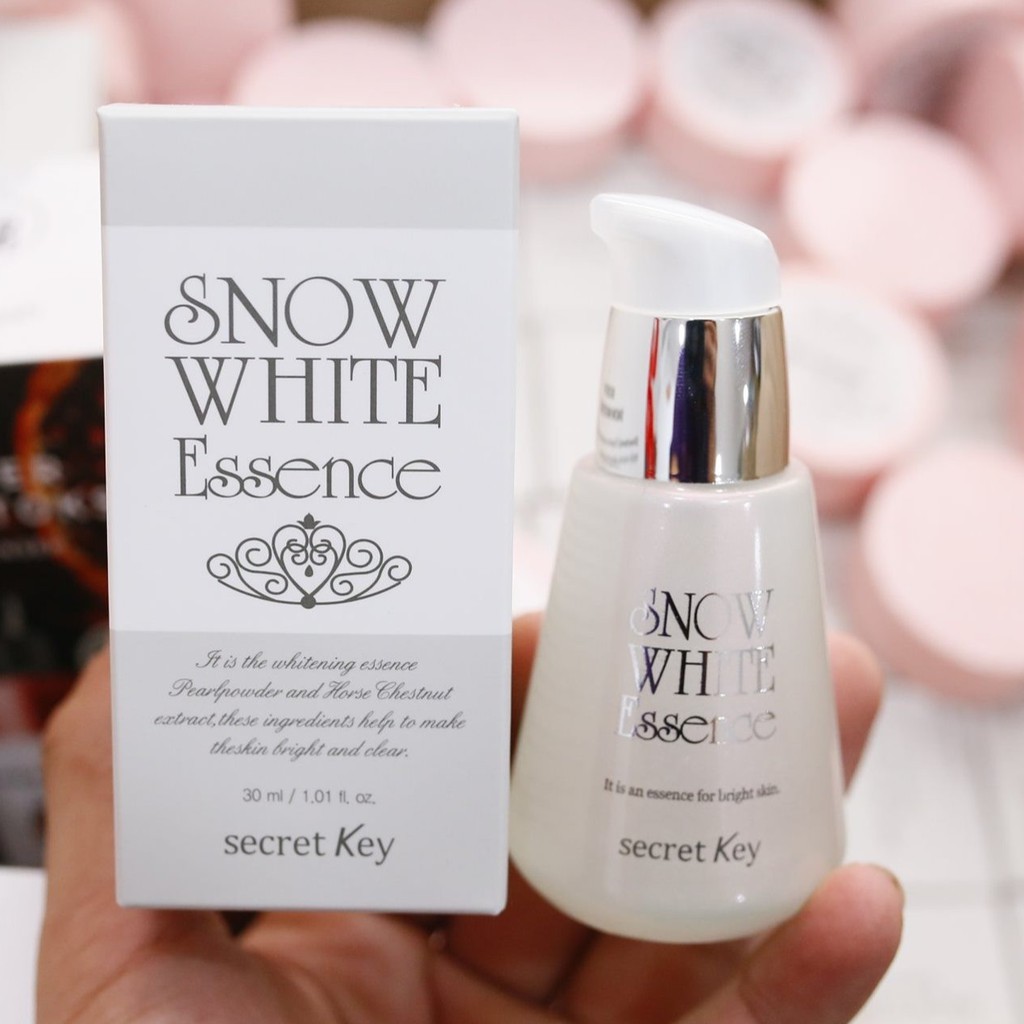 Tinh Chất Dưỡng Trắng Da Snow White Essence 30ml Của Hàn Quốc