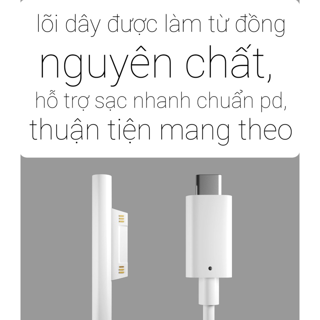 Cáp chuyển Surface Connect ra USB Type C | BigBuy360 - bigbuy360.vn