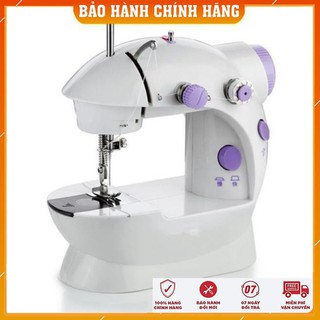 Máy Khâu Mini Gia Đình 2 Tốc Độ Có Đèn Led Cắt Chỉ