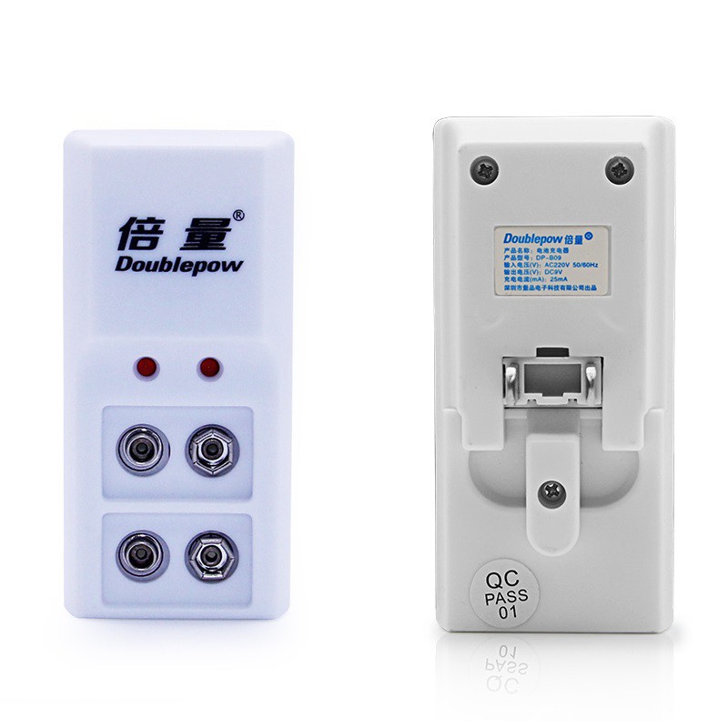 Bộ sạc pin 9V thương hiệu Doublepow DP-B09