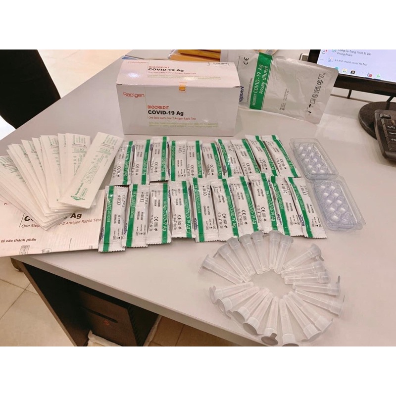 [Nhạy,chính xác] Kit test nhanh Biocredit COVIDD-19 Ag Test Nasal - Nhập Khẩu Hàn Quốc