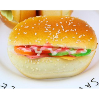 Set 6 Đồ Chơi squishy Mềm Hình hamburger Cho Bé