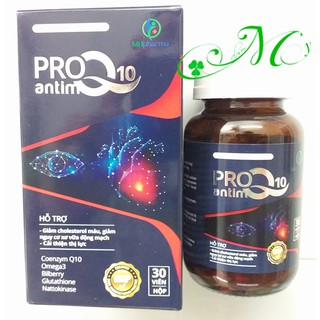 Pro Q10 Antin -  Viên uống giúp giảm nguy cơ xơ vữa động mạch, giúp bổ mắt, tăng cường thị lực