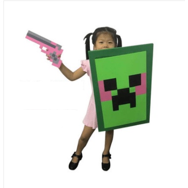Khiên Creeper Minecraft - Đồ chơi minecraft chính hãng