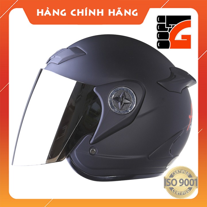 [SIÊU RẺ]Mũ bảo hiểm Asia M168(kính gương) - Bảo hành 12 tháng