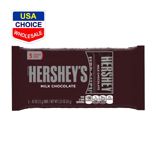 Kẹo SOCOLA MILK CHOCOLATE HERSHEY 5 PACK