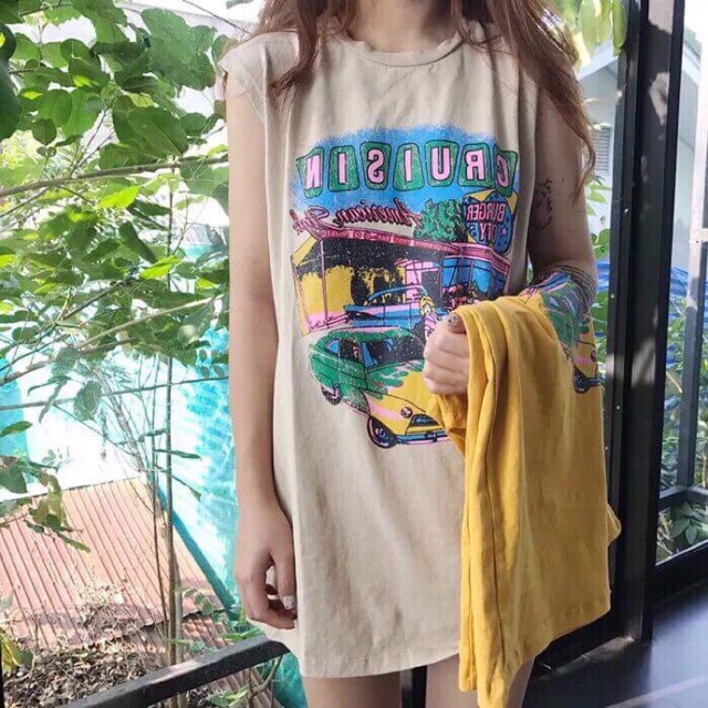 Áo tanktop ô tô CRUSIN