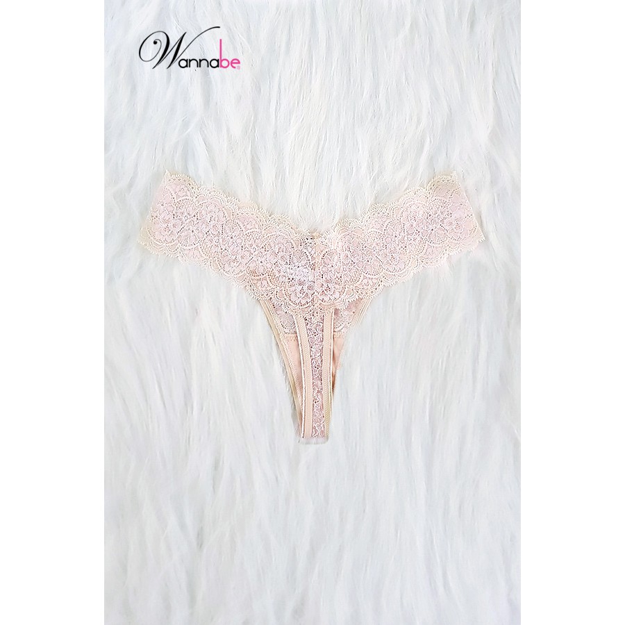 Quần lót ren t-back wannabe qlr01 gợi cảm, quyến rũ