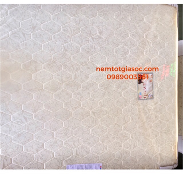 Nệm cao su nhân tạo Crystal Bedding 1m8 x 2m x 10cm