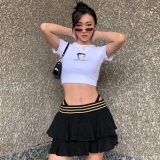 Áo croptop bettyboop