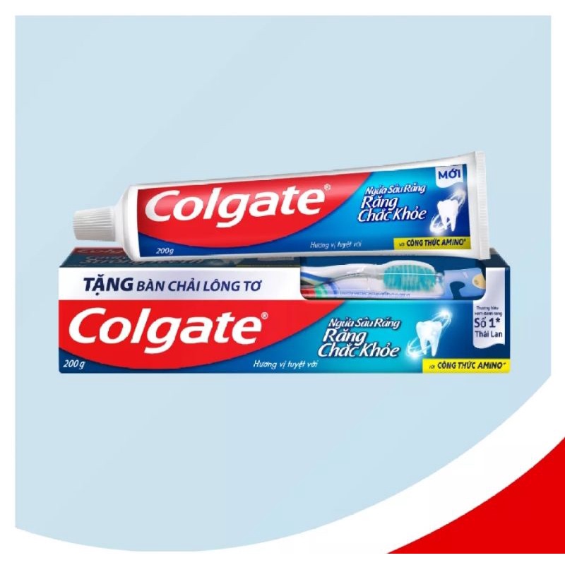 Kem đánh răng Colgate ngừa sâu răng 200gr (kèm bàn chải)