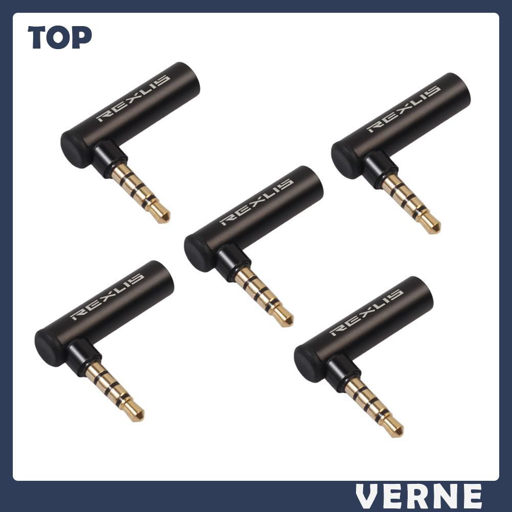 Chuôi cắm chuyển đổi chuyển đầu cắm sang lỗ cắm 3.5mm thiết kế vuông góc 90 độ chuyên dụng