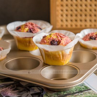 Khuôn Bánh Muffin 12 Ô Breadleaf