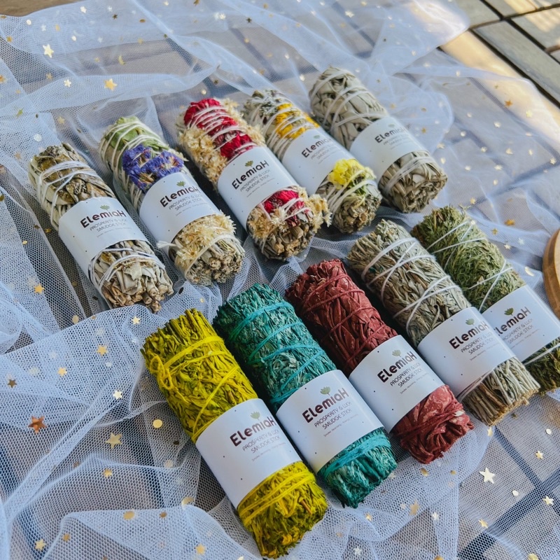 Bó Xô Sage Các Loại Thanh Tẩy Nhà Cửa Tăng Năng Lượng May Mắn