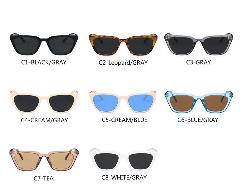 Kính Mát Mắt Mèo Phong Cách Retro Cá Tính Thời Trang Mới