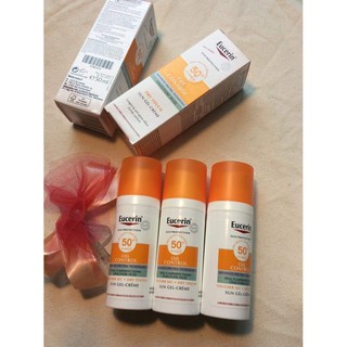 KEM CHỐNG NẮNG CHO DA NHỜN - EUCERIN SUN GEL CREME - OIL CONTROL 50+ chai 50ml