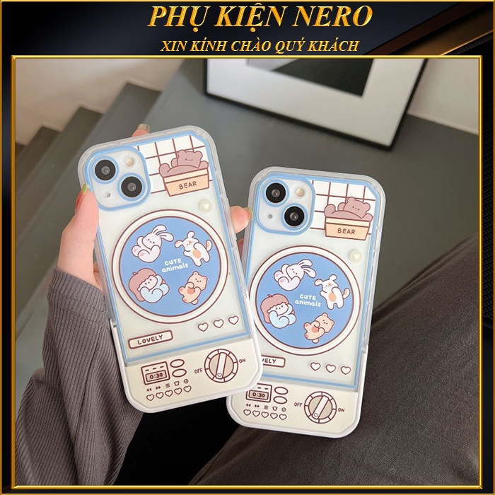 Ốp Lưng Iphone Kệ Đỡ Điện Thoại Chống Lưng Dạng Ghế Hình 4 Linh Thú 7plus/8plus/x/xs/xsmax/11/12/13/14/pro/max