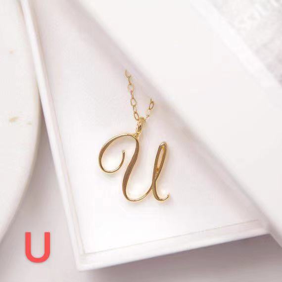 Vòng cổ Mặt 26 Chữ Cái Tiếng Anh Thời Trang Cho Nữ