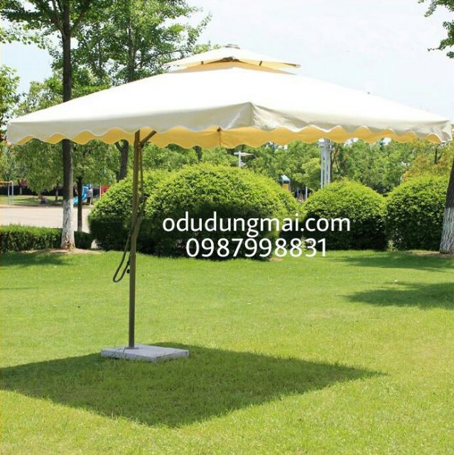 Ô LỆCH TÂM VUÔNG 2M5X2M5 Hàng nhập khẩu loại 1 ( Đã bao gồm chân đế bánh xe ) | BigBuy360 - bigbuy360.vn