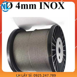 Dây cáp inox 304 ø - cáp thép thái bình vina