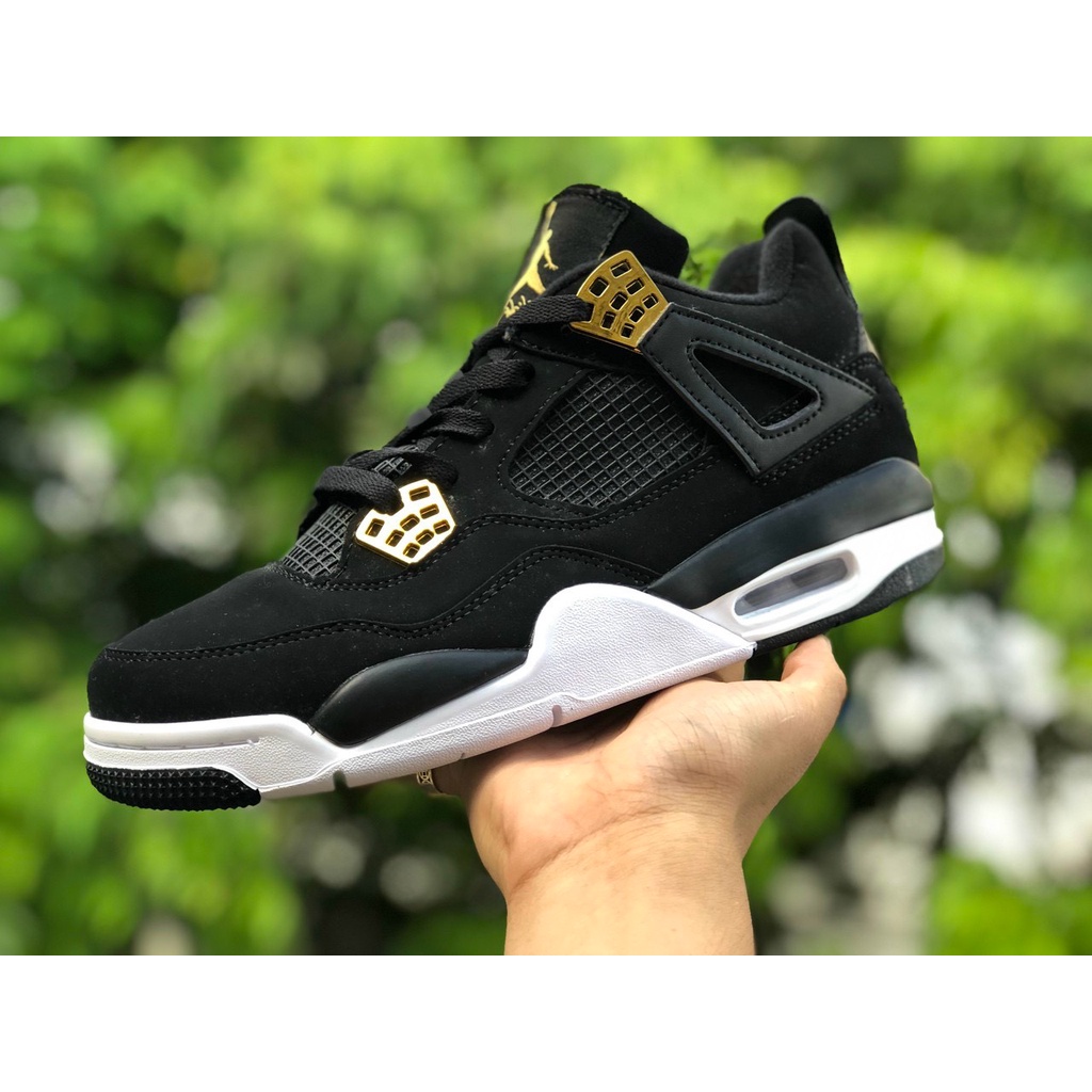 Giày thể thao Sneaker Jodan 4 Đen phong cách lịch lãm