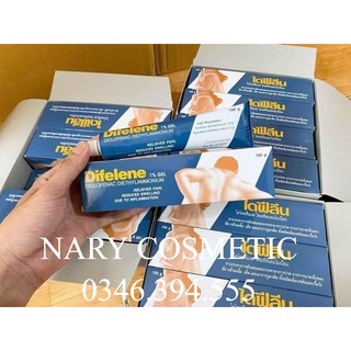 Gel kháng v.ıê.m ġiảm đ.au cơ xươņg khớҏ Difelene Diclofenac Diethylammonium 100G Thái Lan
