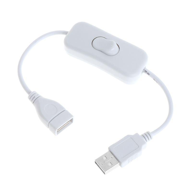 Dây cáp mở rộng USB 2.0 A sang A 28cm có công tắc ON OFF