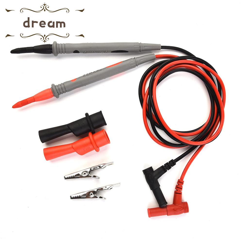 【DREAMLIFE】Durable PVC wire 20A Universal Measurement Probe Multimeter Probe Cable