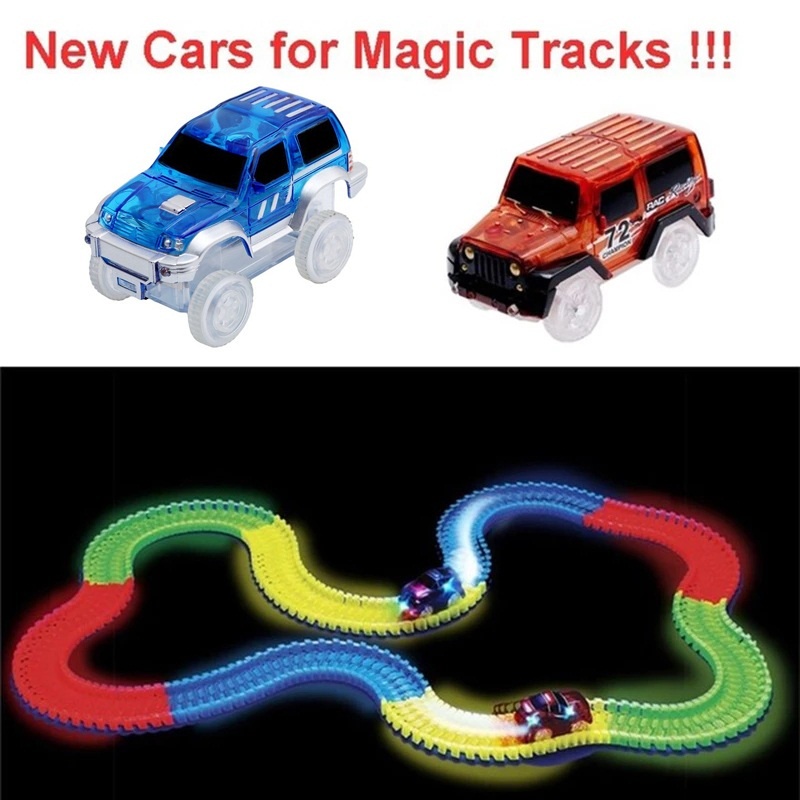 Bộ Đồ Chơi Đường Ray Xe Lửa Điện Tử 4.4-5.2cm Phát Sáng Dành Cho Trẻ Em 2022