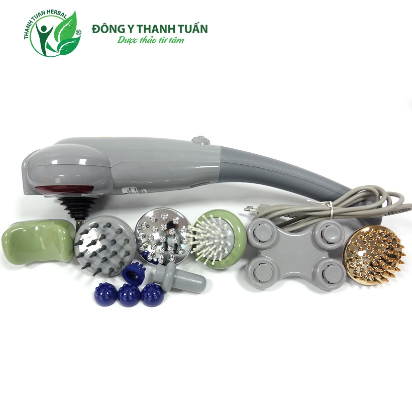 Máy Massage Cầm Tay 7 Đầu Thay UC-W3013 - BH 6 Tháng