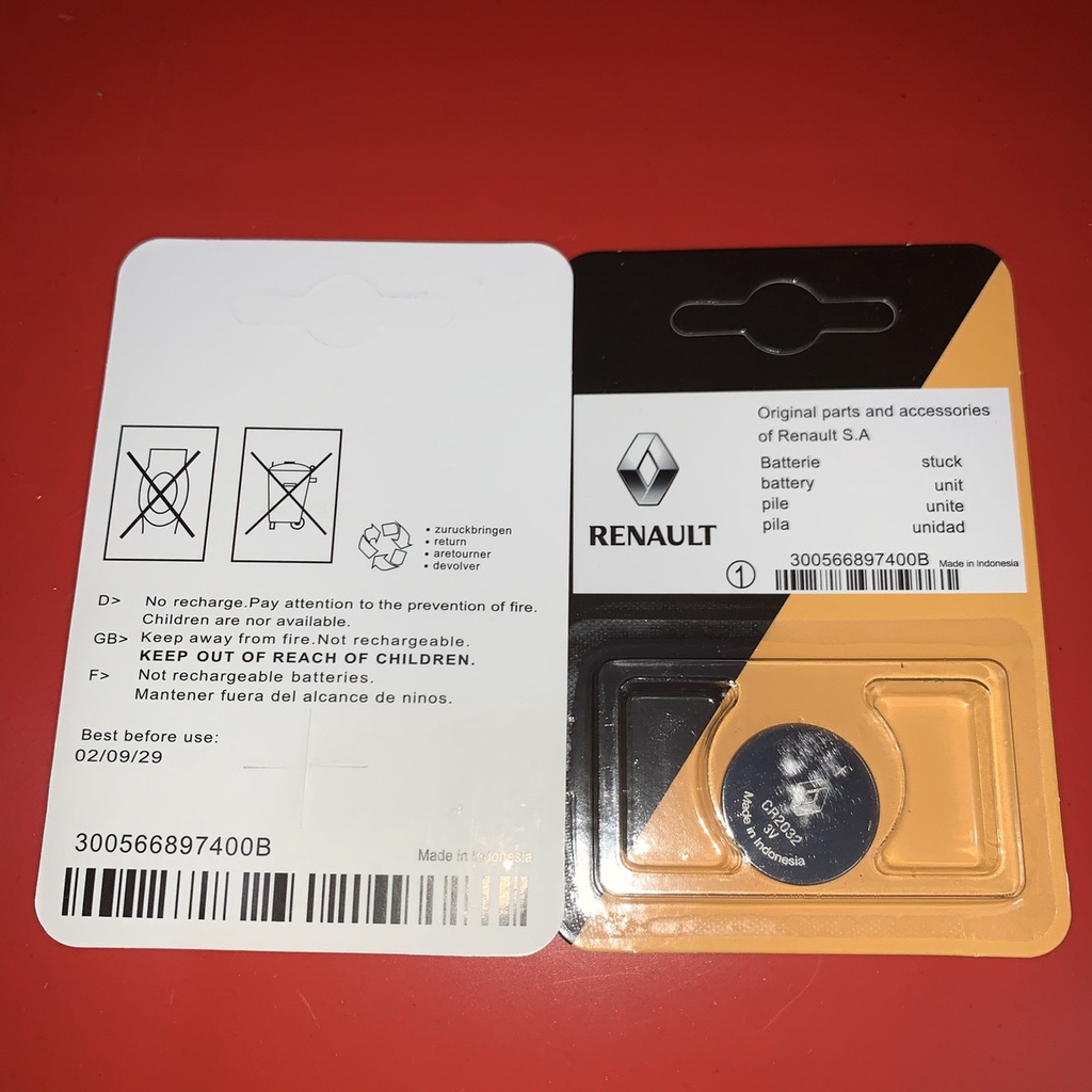 Pin CR2032 Cao Cấp Dùng Thay Pin Chìa Khóa Renault