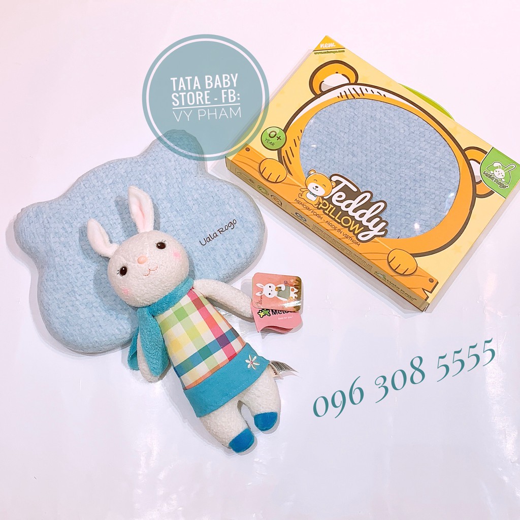 Gối chống bẹt đầu UALA & ROGO Teddy