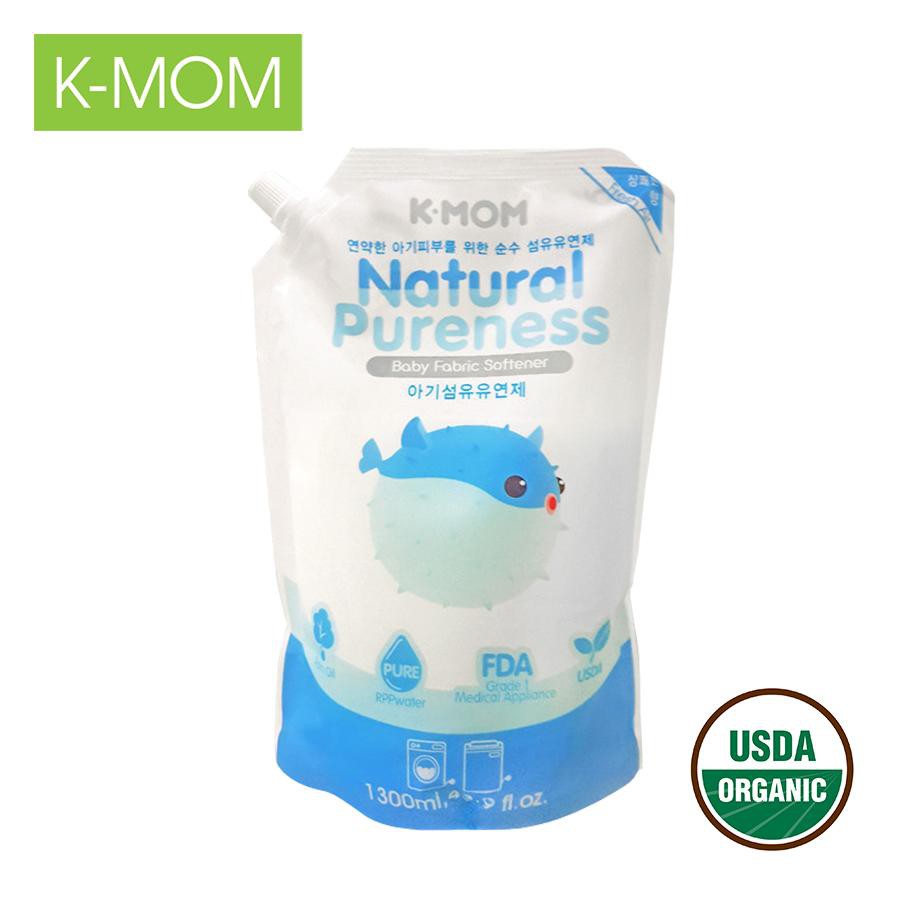 Nước giặt đồ sơ sinh hữu cơ (organic) Kmom - Hàn Quốc