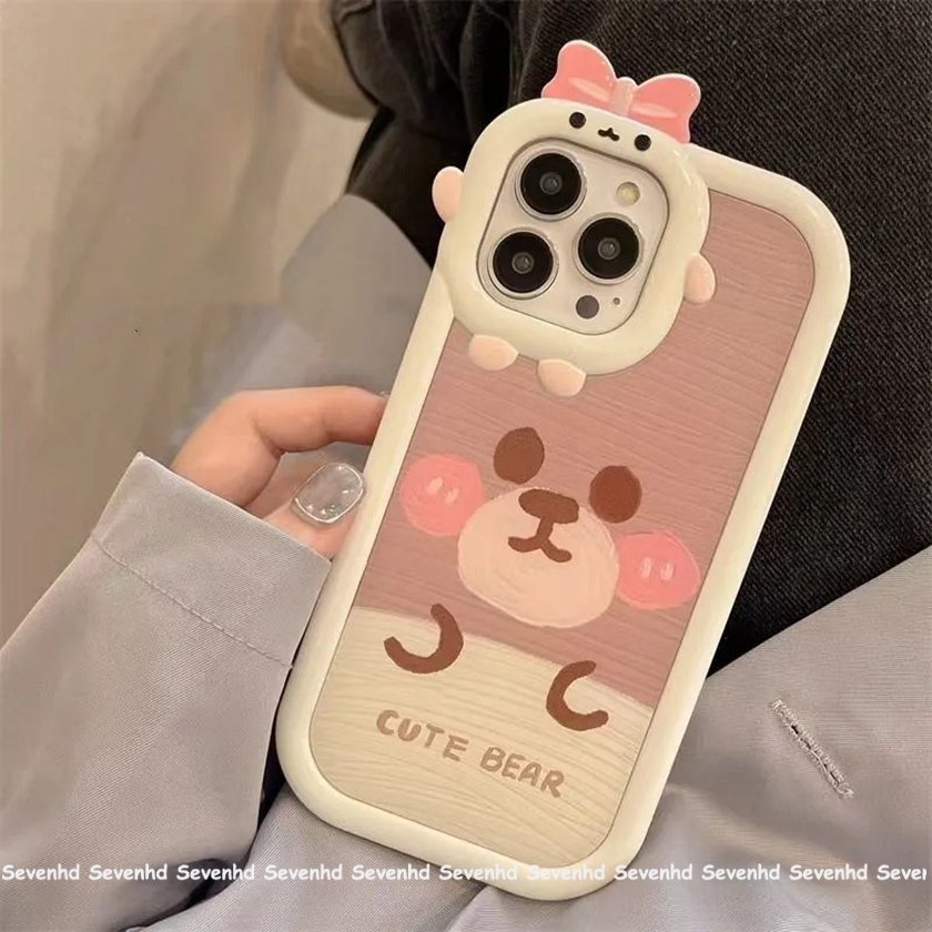 Ốp Điện Thoại Mềm Trong Suốt In Hình Quái Vật Nhỏ Hoạt Hình Cho iPhone 14 13 12 11 Pro Max Xs Max Xr X 7 8 6 6s Plus