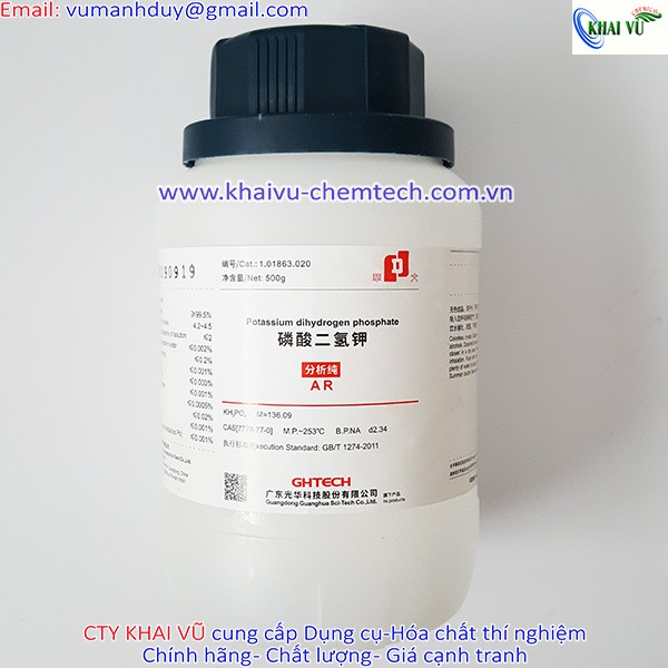 KH2PO4 kali dihidrophotphat KDP 500g Mkp Xilong CAS 7778-77-0 potassium dihydrogen