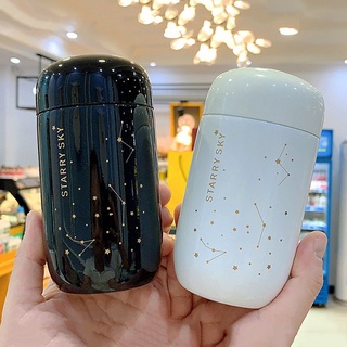 Bình Giữ Nhiệt 200ml Bằng Thép Không Gỉ 304 Họa Tiết Trời Sao Sang Trọng BGN15 Lamita