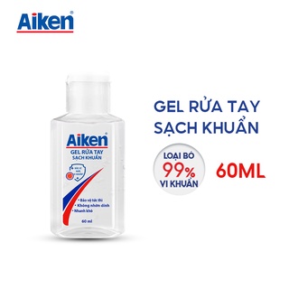 GIFT Aiken Gel rửa tay Sạch khuẩn 60ml