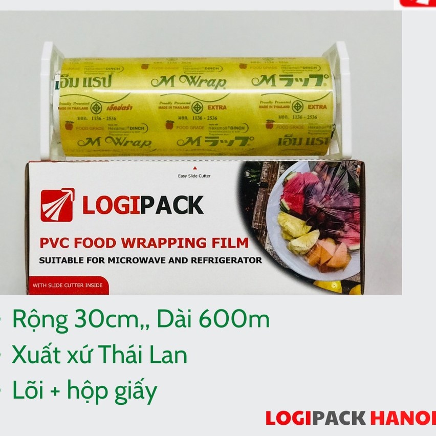 Màng bọc thực phẩm (M Wrap) - 30cm x 600m