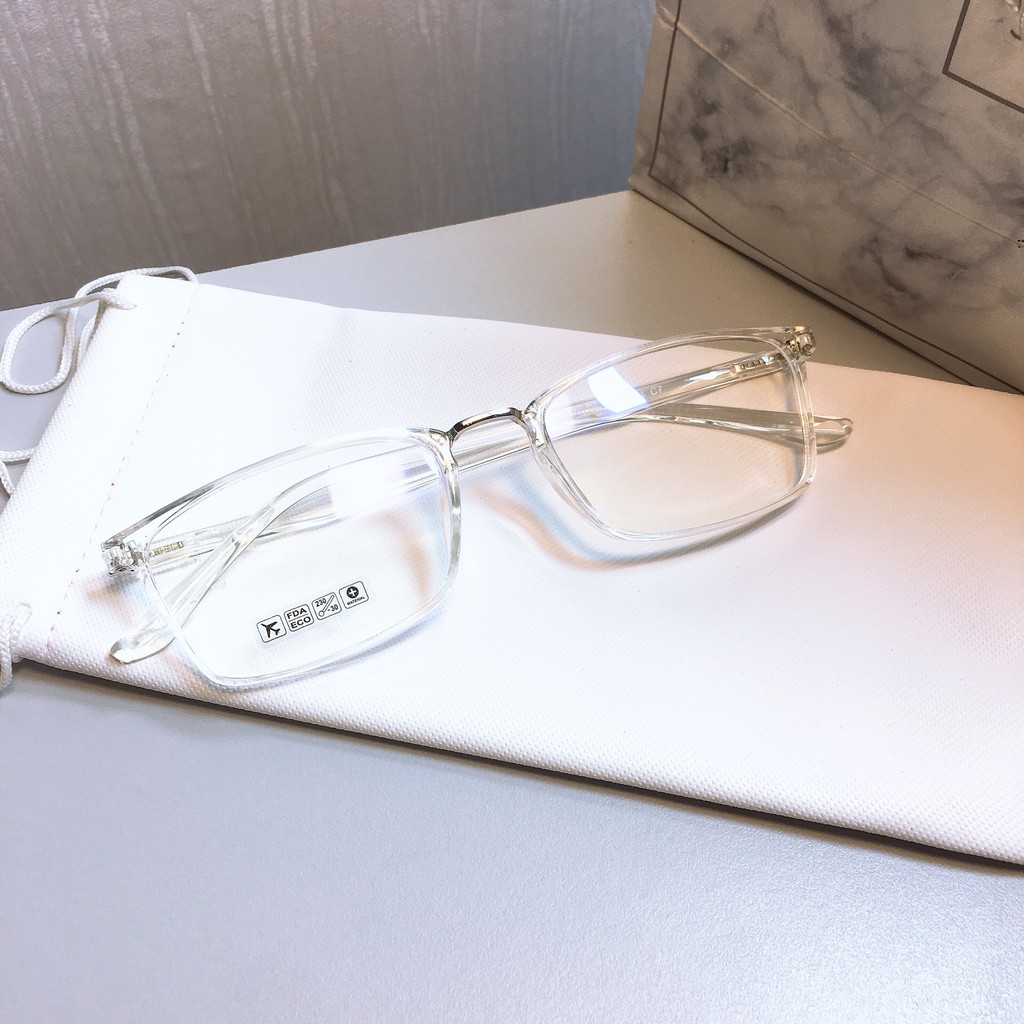 [Mã SKAMCLU7 giảm 10% cho đơn từ 0Đ] Gọng kính chữ nhật nam nữ 2167 kèm cắt cận viễn loạn | BigBuy360 - bigbuy360.vn