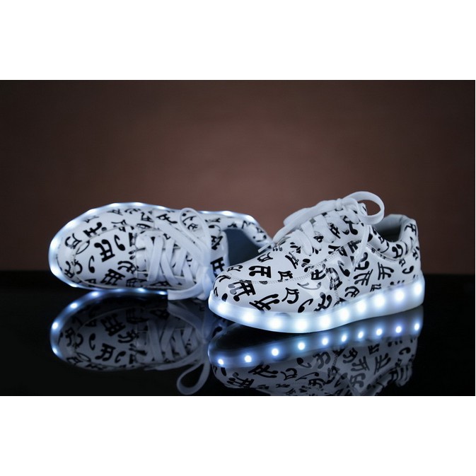 Giày Phát Sáng  Mẫu Nốt Nhạc sáng 7 Màu  ( Nam Và Nữ ) | BigBuy360 - bigbuy360.vn